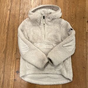 North face fleece hoodie
